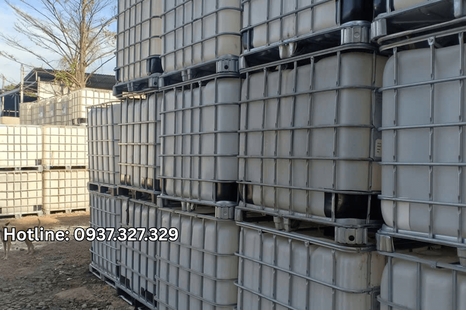 bán tank nhựa 1000l cũ