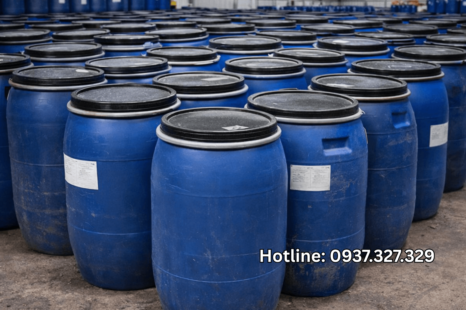 thùng phuy nhựa 100l