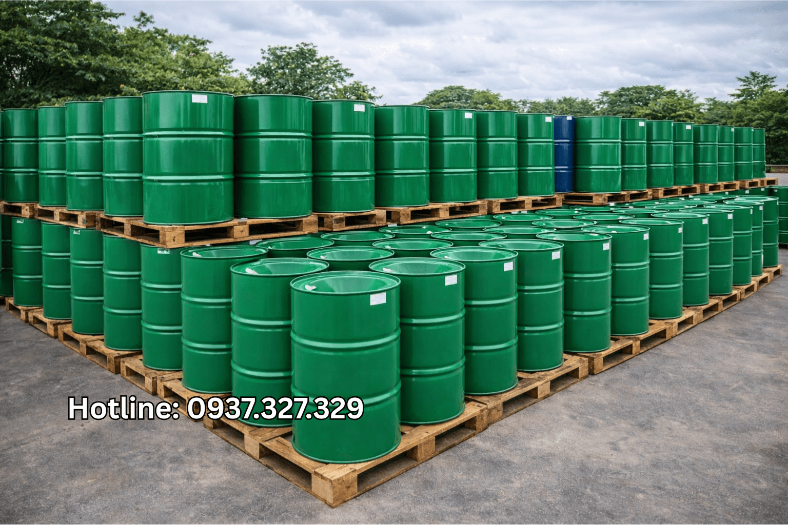 báo giá thùng phuy sắt 50 lít