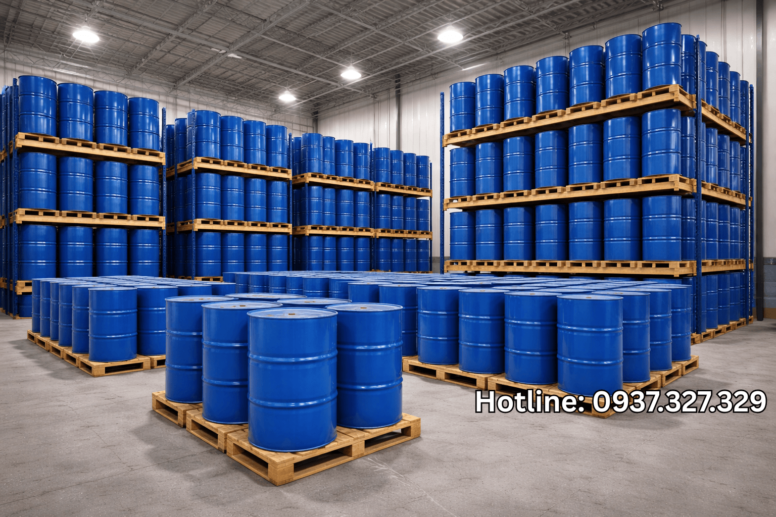 Cung cấp thùng phuy sắt 200L tại Nam Bộ