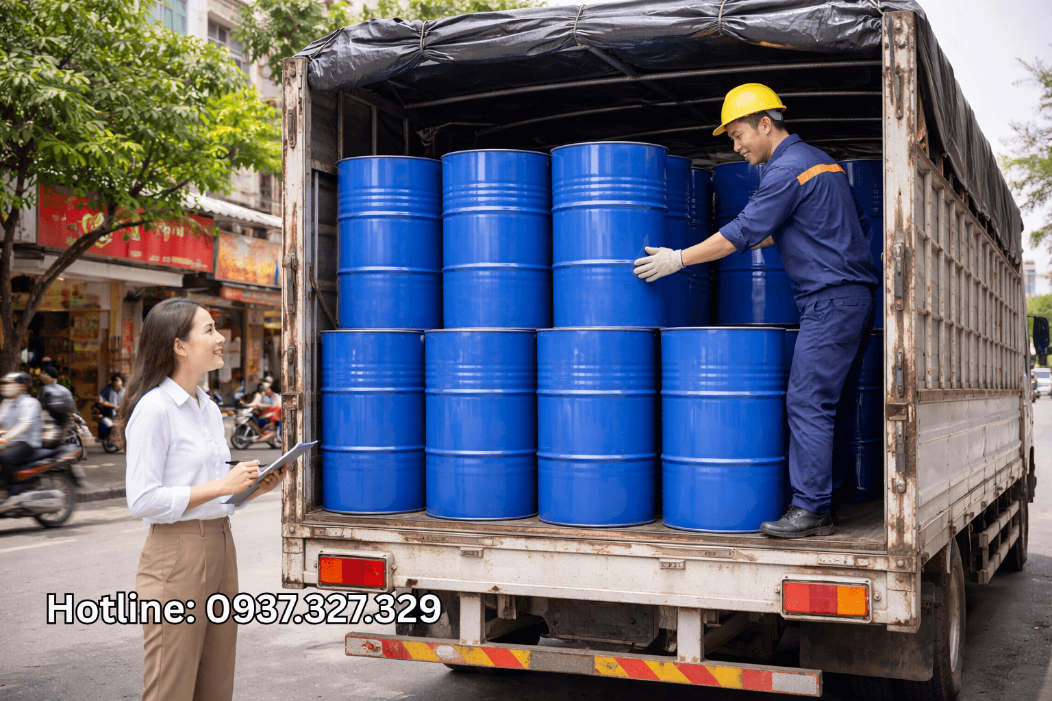 kích thước thùng phuy 200l