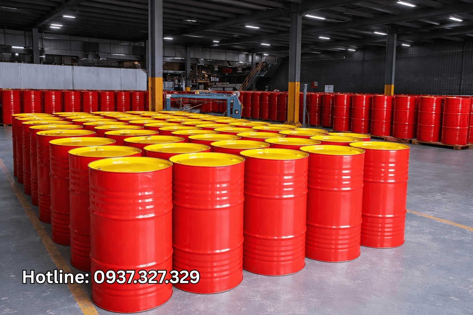 kích thước thùng phuy sắt 220l giá rẻ