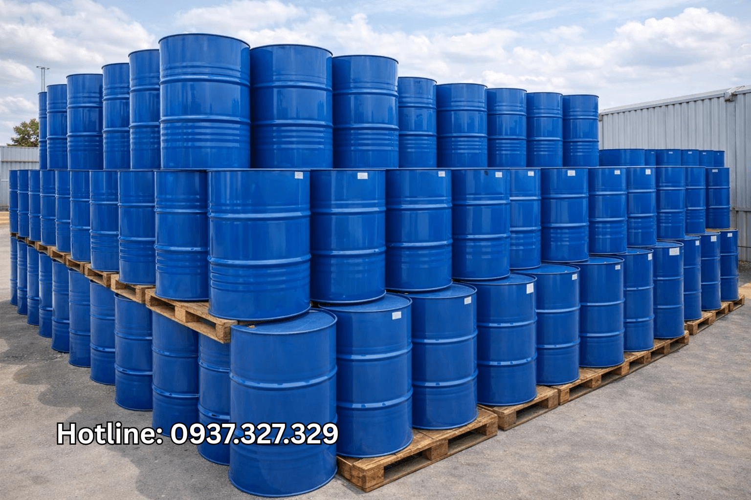 kích thước thùng phuy sắt 220l