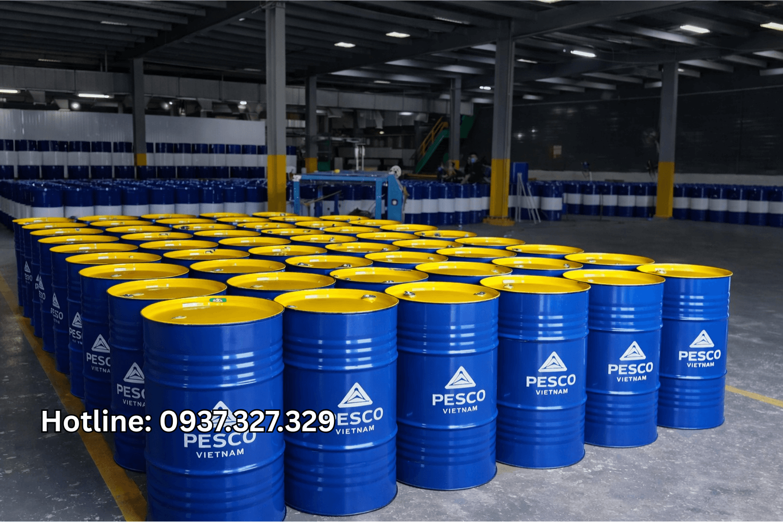 mua bán thùng phuy sắt cũ bình dương