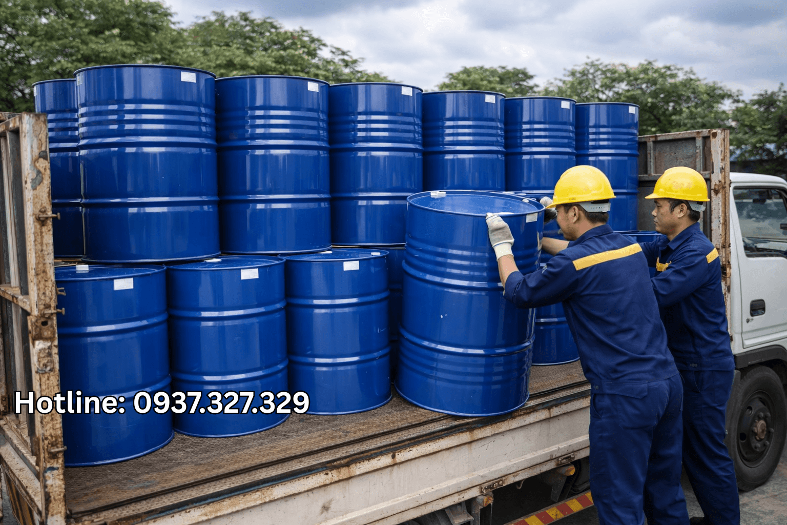 thùng phi sắt 100l giá rẻ