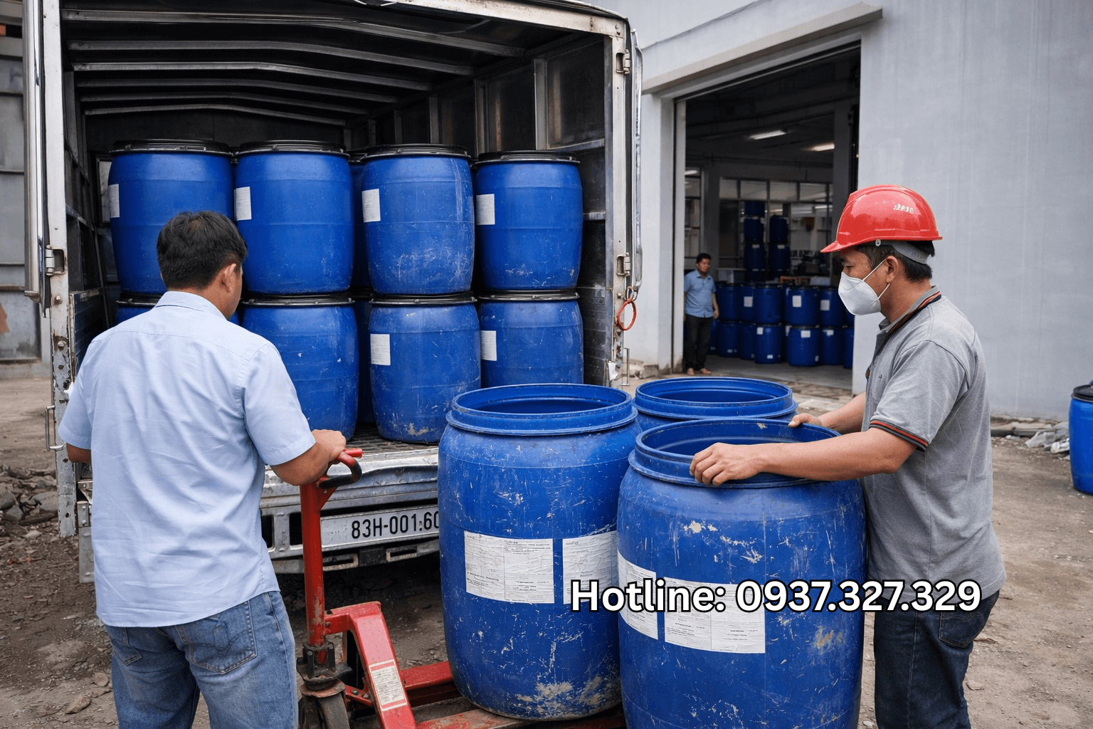 thùng phuy nhựa 150l giá rẻ